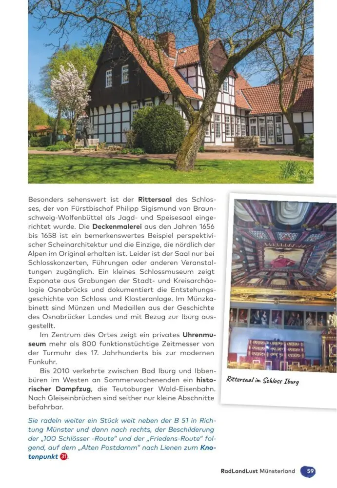 Bild: 9783969901052 | Münsterland RadLandLust, 32 Lieblingstouren, E-Bike-geeignet mit...