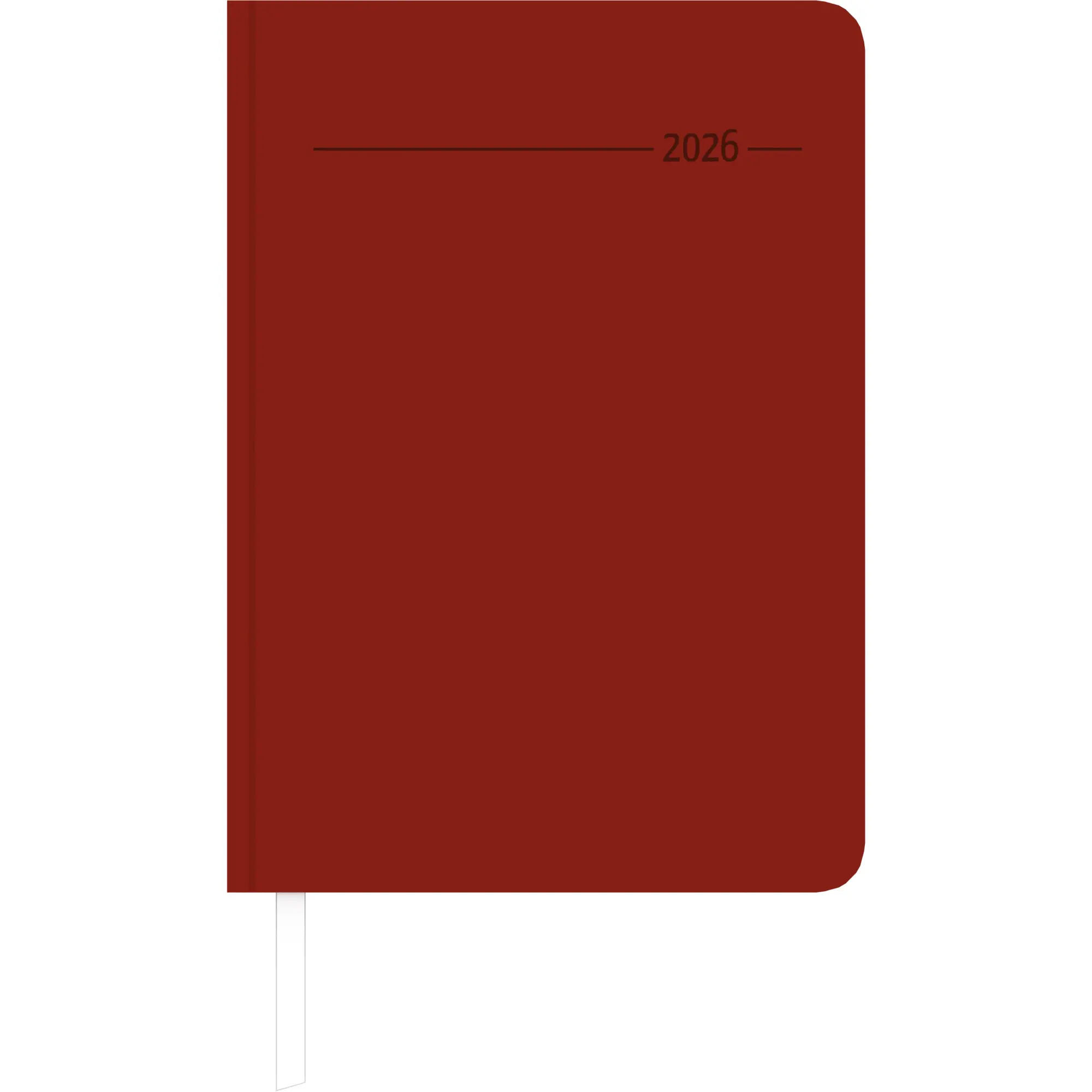 Cover: 4069095001152 | Wochenplaner Tucson rot 2026 - Büro-Kalender A5 - Cheftimer - red -...