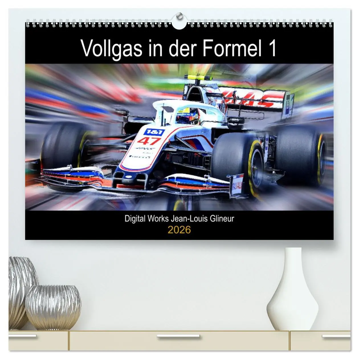 Cover: 9783457441152 | Vollgas in der Formel 1 (hochwertiger Premium Wandkalender 2026 DIN...
