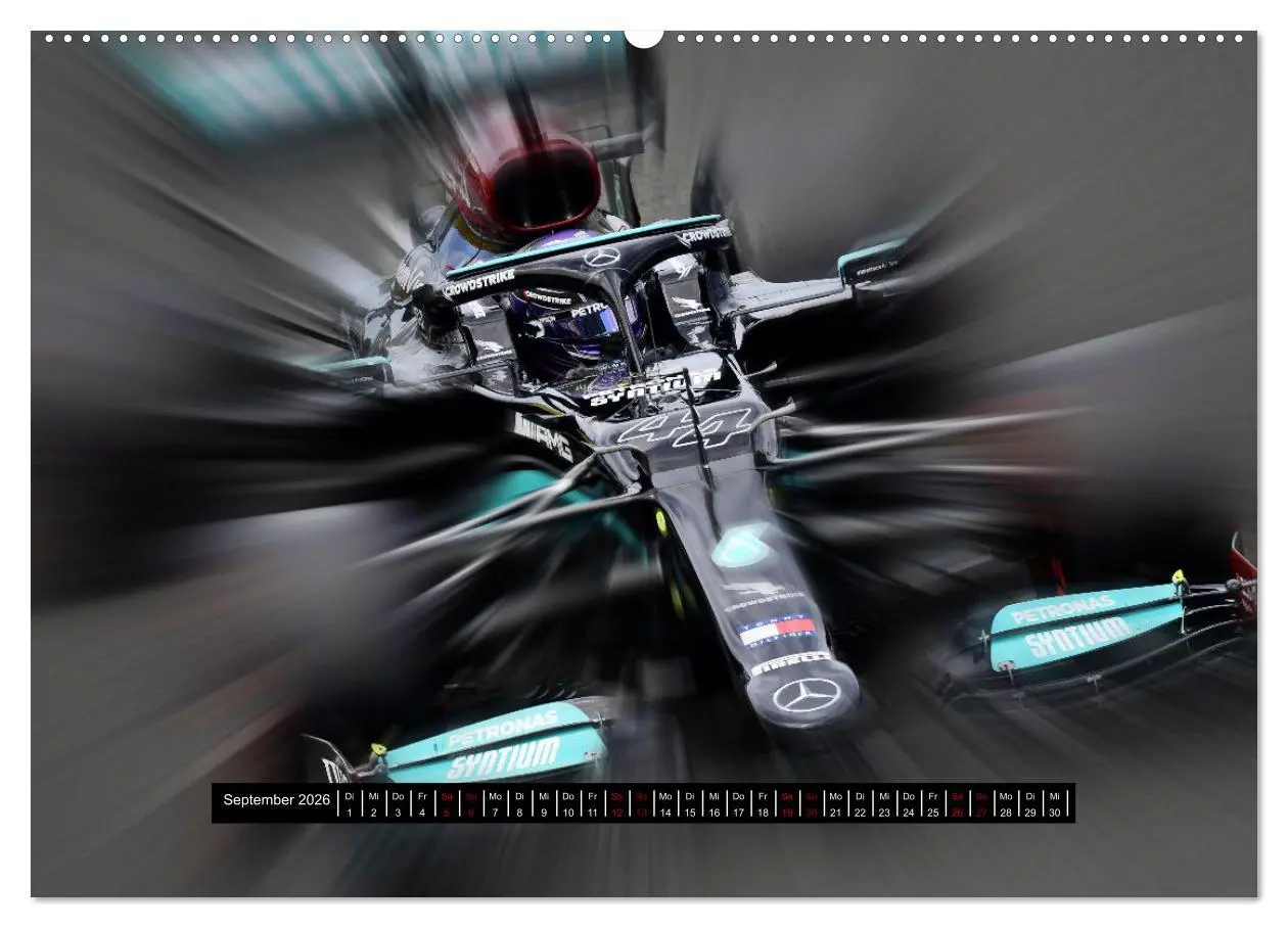 Bild: 9783457441152 | Vollgas in der Formel 1 (hochwertiger Premium Wandkalender 2026 DIN...
