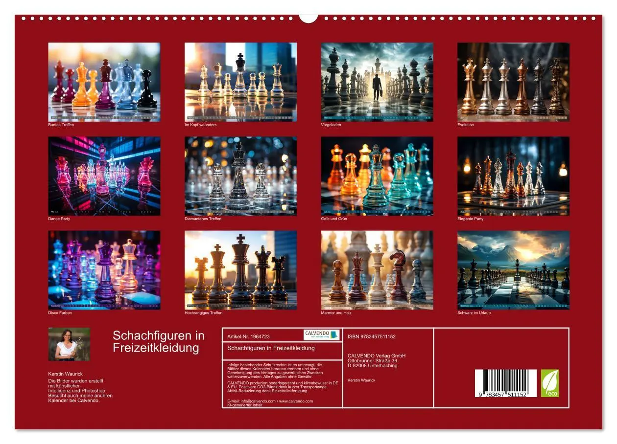Bild: 9783457511152 | Schachfiguren in Freizeitkleidung (hochwertiger Premium...