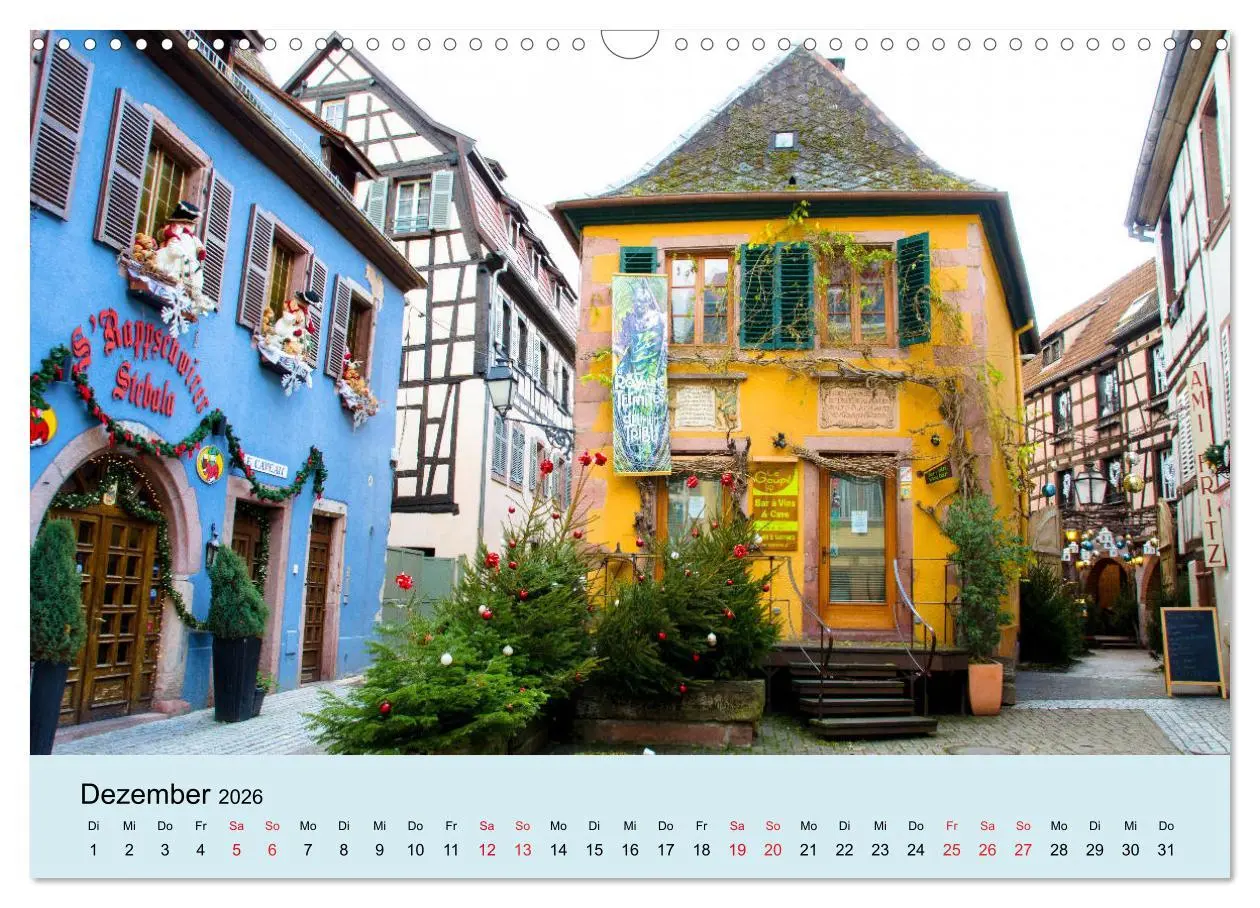 Bild: 9783457821152 | Elsass- und Vogesenträume (Wandkalender 2026 DIN A3 quer), CALVENDO...