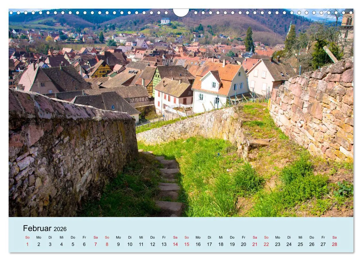 Bild: 9783457821152 | Elsass- und Vogesenträume (Wandkalender 2026 DIN A3 quer), CALVENDO...