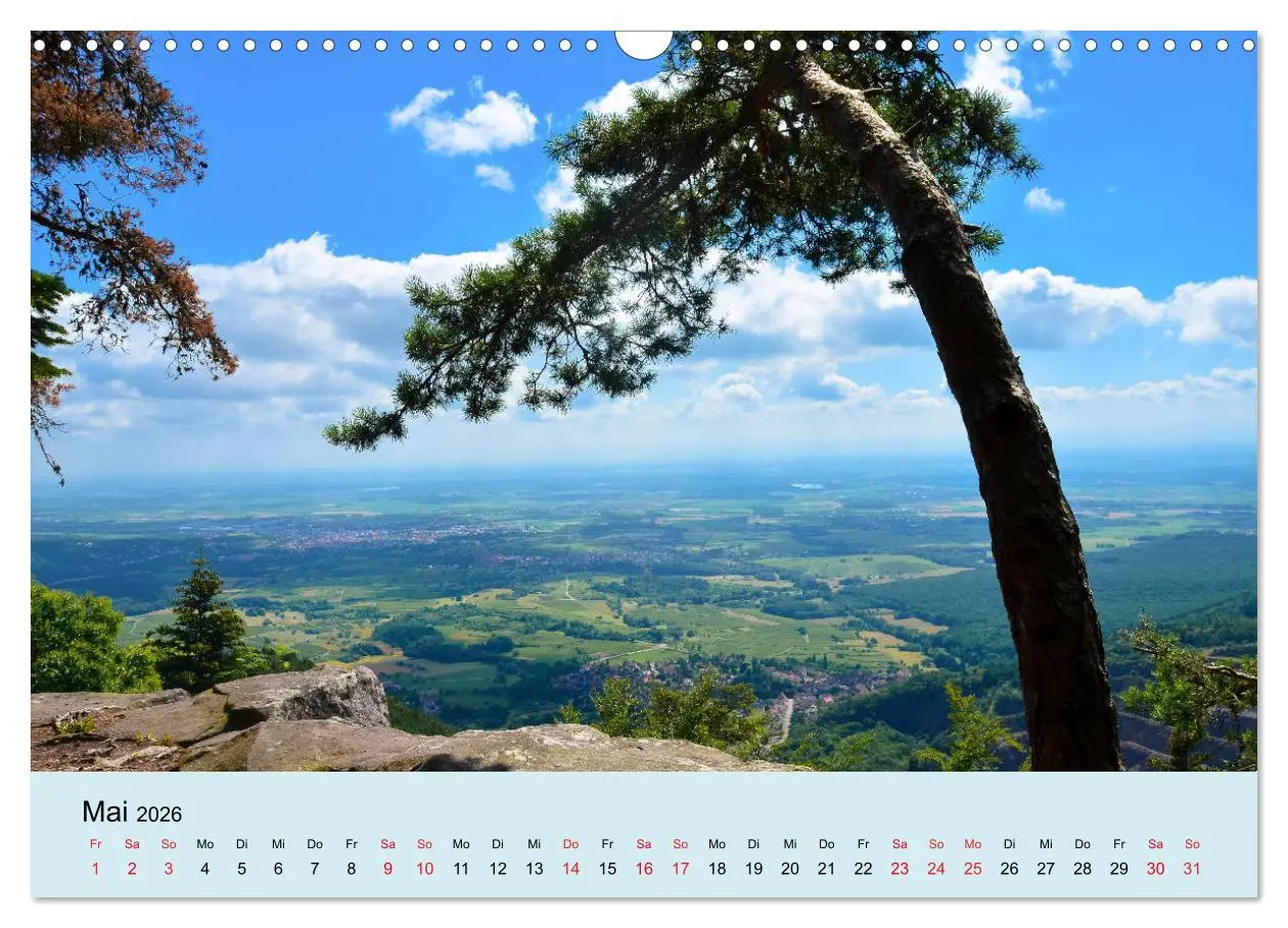 Bild: 9783457821152 | Elsass- und Vogesenträume (Wandkalender 2026 DIN A3 quer), CALVENDO...