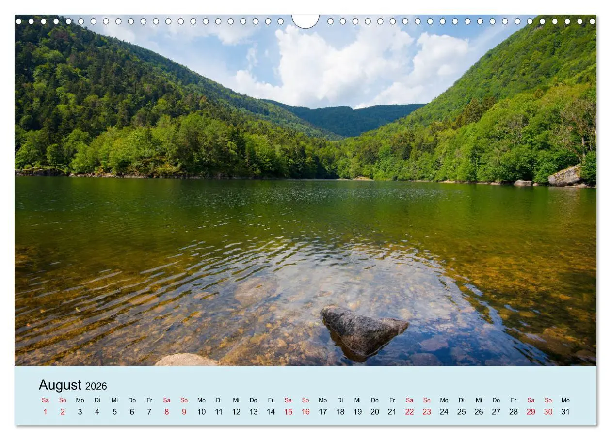 Bild: 9783457821152 | Elsass- und Vogesenträume (Wandkalender 2026 DIN A3 quer), CALVENDO...