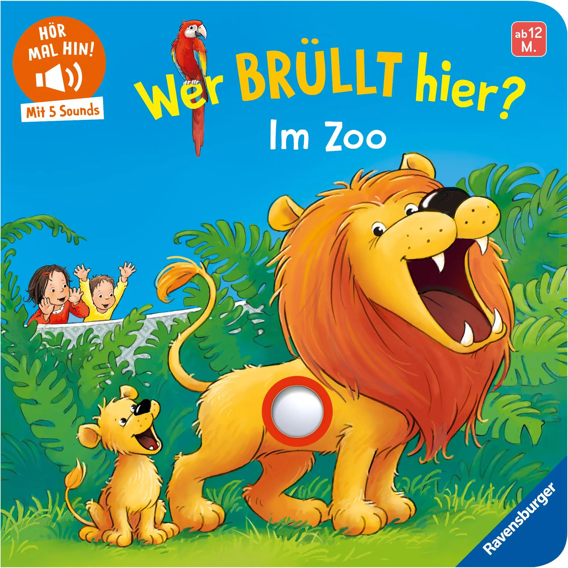 Cover: 9783473421152 | Hör mal hin - Wer brüllt hier? Im Zoo | Maria Höck | Buch | 12 S.