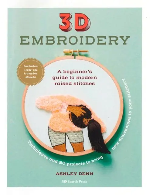 Cover: 9781800921252 | 3D Embroidery | A Beginner's Guide to Modern Raised Stitches | Denn