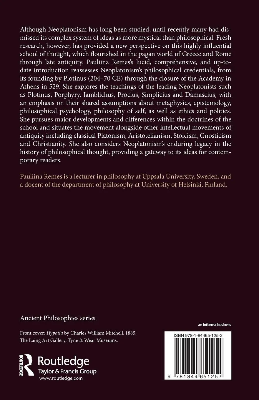 Rückseite: 9781844651252 | Neoplatonism | Pauliina Remes | Taschenbuch | Englisch | 2008