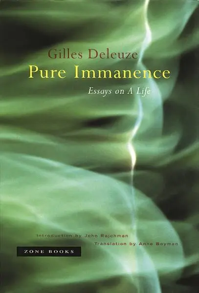Cover: 9781890951252 | Pure Immanence | Essays on a Life | Gilles Deleuze | Taschenbuch