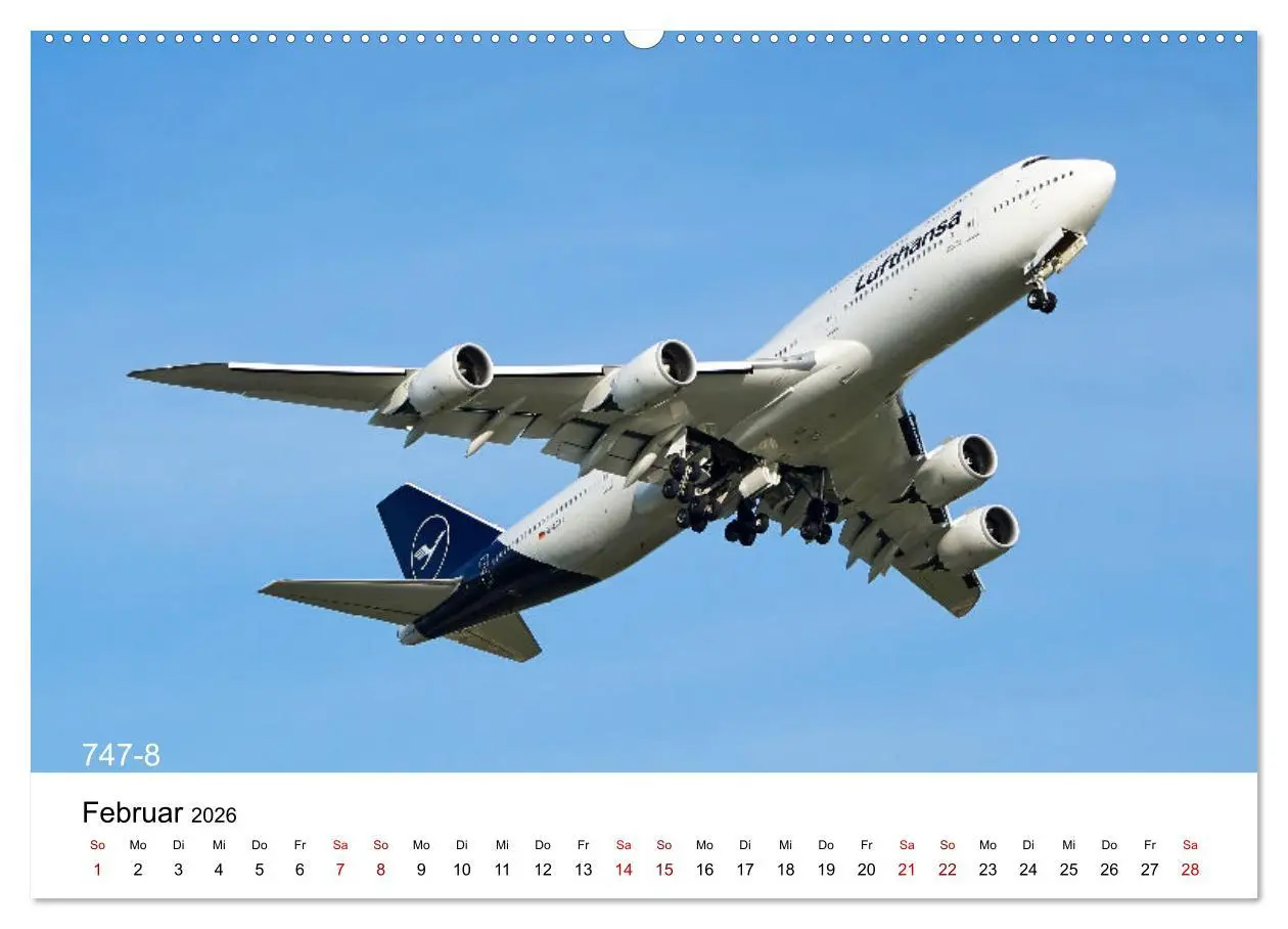 Bild: 9783457431252 | Flugzeuge von Boeing (hochwertiger Premium Wandkalender 2026 DIN A2...