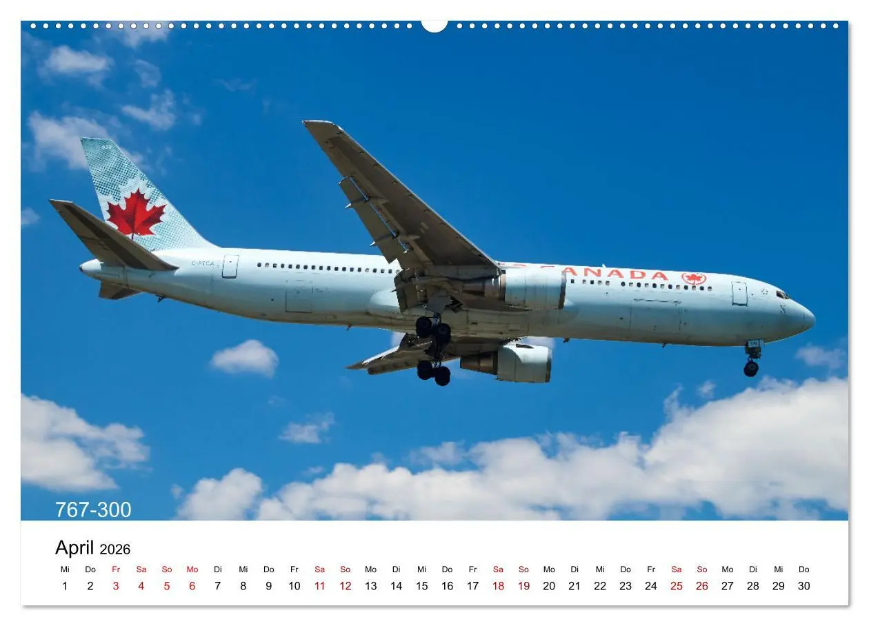 Bild: 9783457431252 | Flugzeuge von Boeing (hochwertiger Premium Wandkalender 2026 DIN A2...