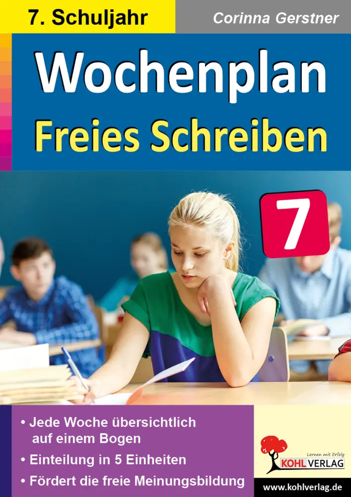 Cover: 9783985581252 | Wochenplan Freies Schreiben / Klasse 7 | Corinna Gerstner | Buch