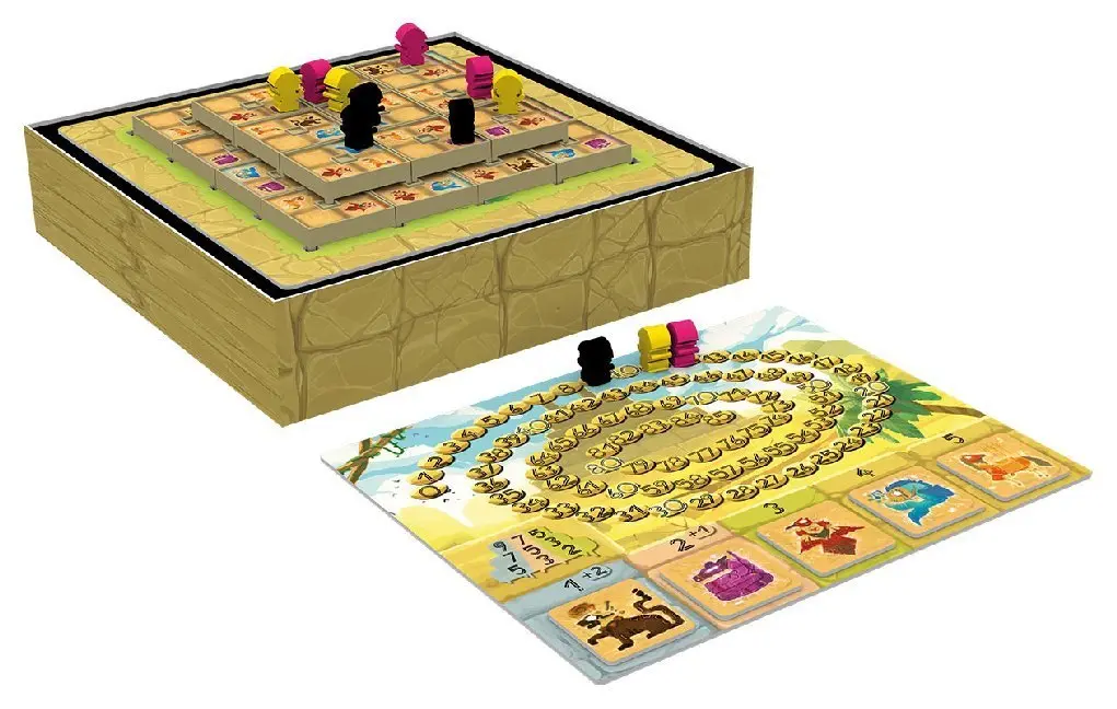 Bild: 4015566601352 | Uxmal (Spiel) | Eloi Pujadas | Spiel | In Spielebox | BLOD0059 | 2019