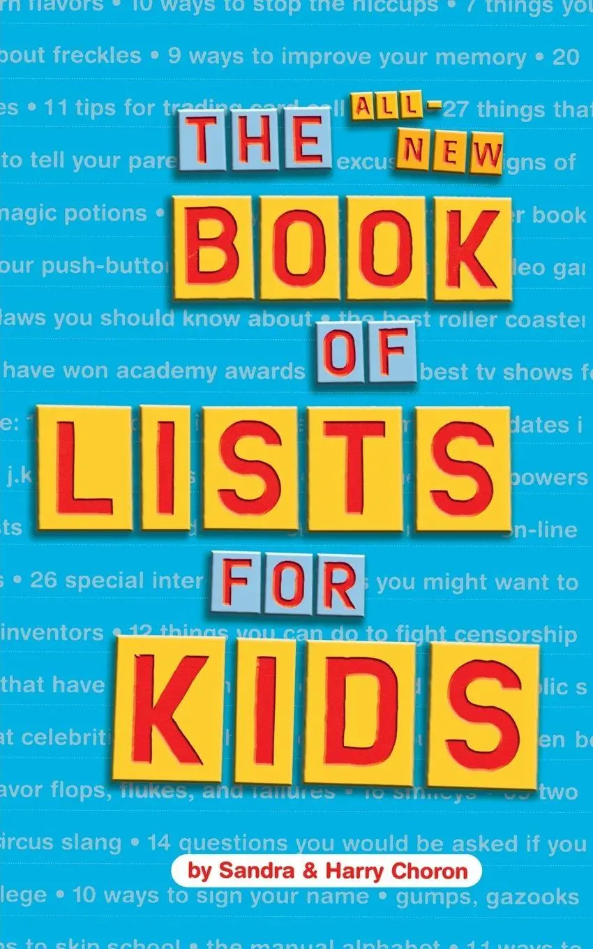 Cover: 9780618191352 | The All-New Book of Lists for Kids | Sandra Choron | Taschenbuch