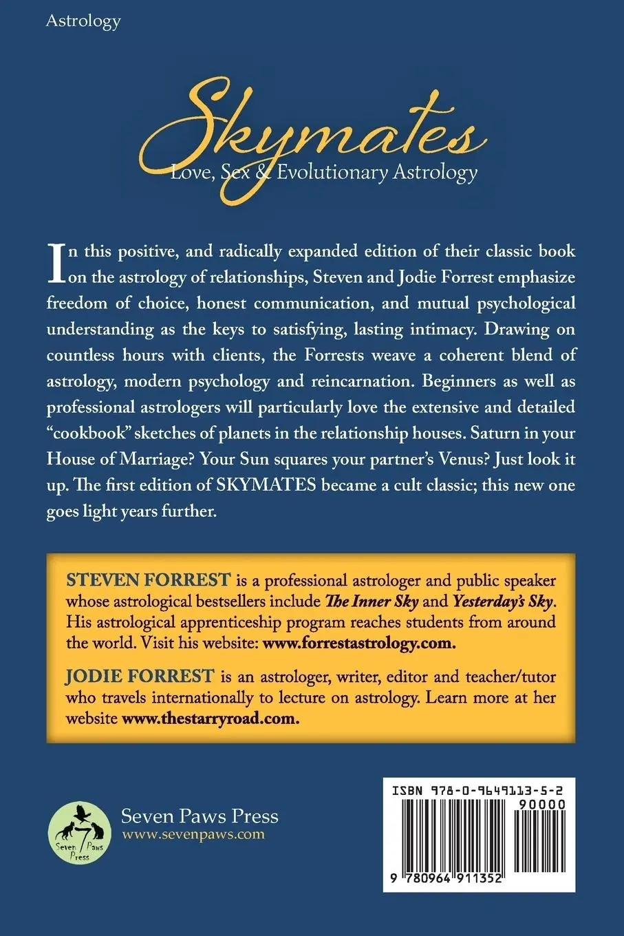 Rückseite: 9780964911352 | Skymates | Love, Sex and Evolutionary Astrology | Forrest (u. a.)