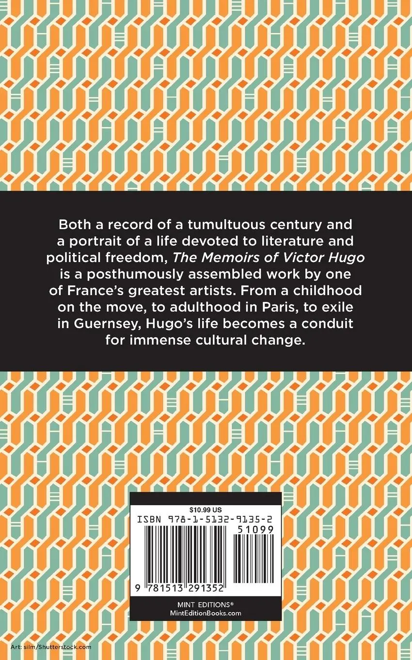 Rückseite: 9781513291352 | The Memoirs of Victor Hugo | Victor Hugo | Taschenbuch | Englisch