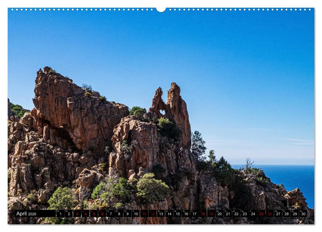 Bild: 9783457801352 | Korsika Wild und Frei (Wandkalender 2026 DIN A2 quer), CALVENDO...