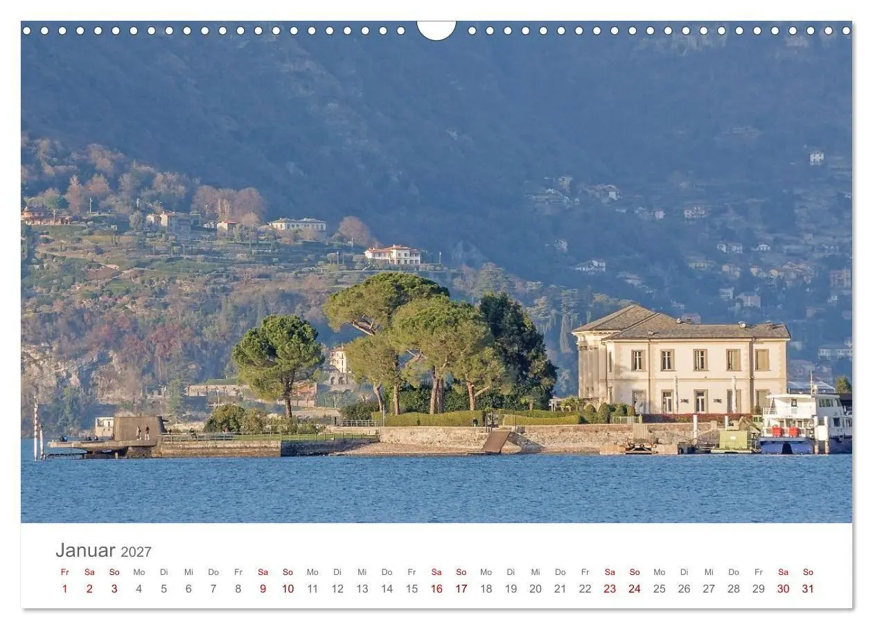 Bild: 9783516821352 | Como und der Comer See (Wandkalender 2027 DIN A3 quer), CALVENDO...