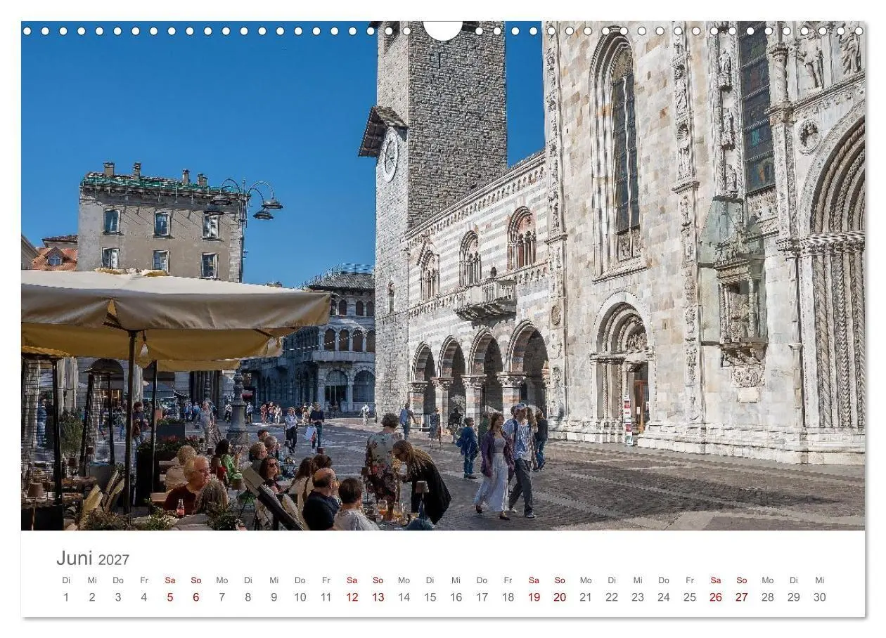 Bild: 9783516821352 | Como und der Comer See (Wandkalender 2027 DIN A3 quer), CALVENDO...