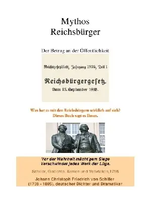 Cover: 9783741861352 | Mythos Reichsbürger | Peter Frühwald | Taschenbuch | 76 S. | Deutsch