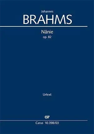 Cover: 9790007251352 | Nänie (Klavierauszug) | op. 82,1880, Dt/engl | Johannes Brahms | 24 S.