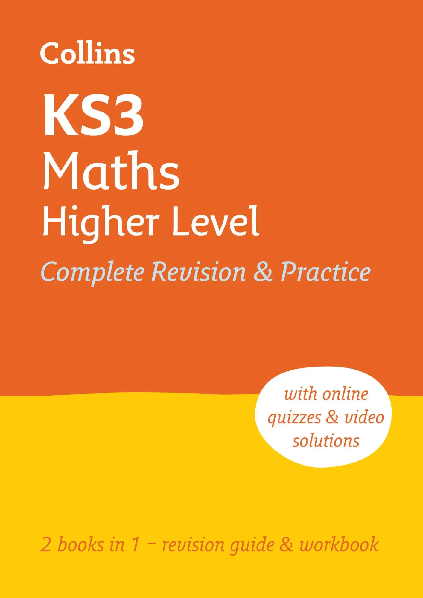 Cover: 9780008551452 | Ks3 Maths Higher Level All-In-One Complete Revision and Practice | Ks3