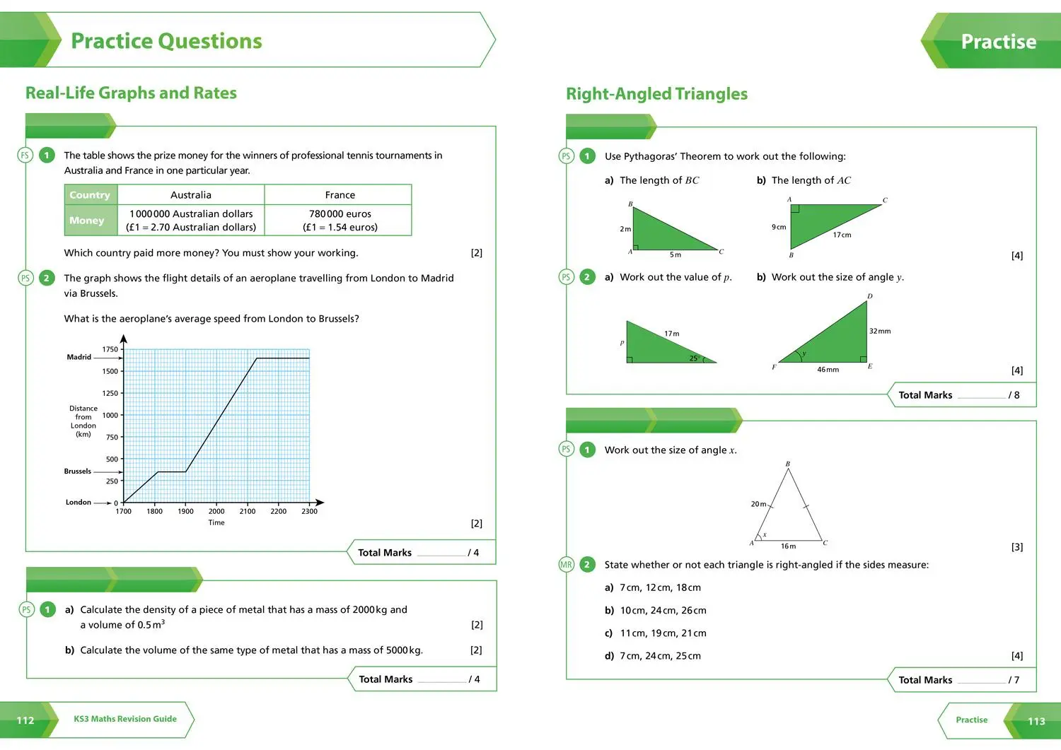 Bild: 9780008551452 | Ks3 Maths Higher Level All-In-One Complete Revision and Practice | Ks3