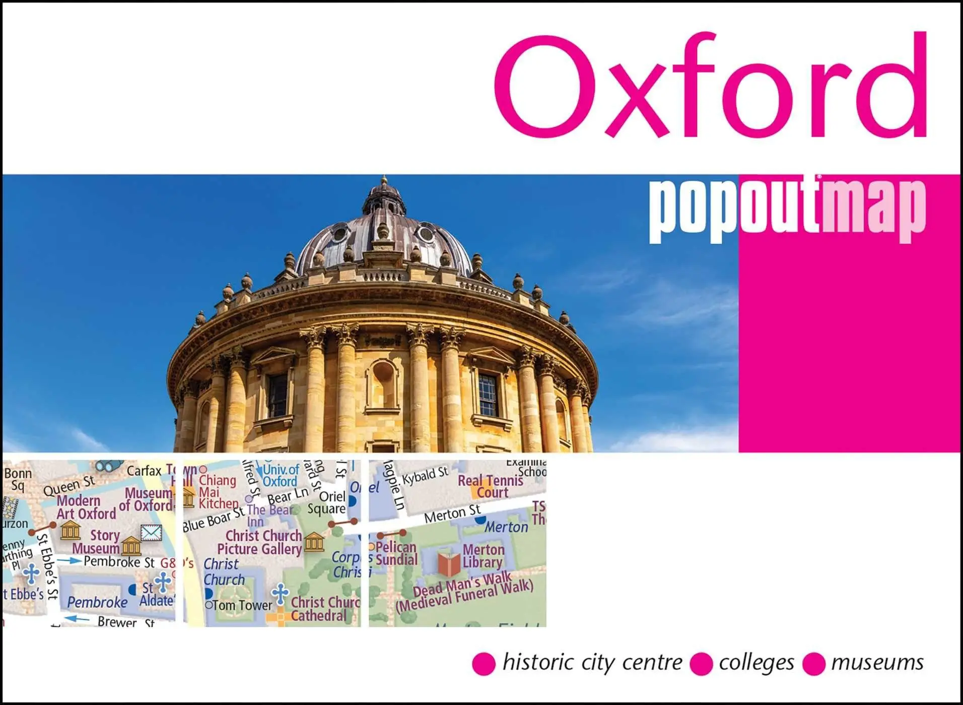 Cover: 9781917131452 | Oxford Popout Map | Popout Map | (Land-)Karte | PopOut Stadtplan