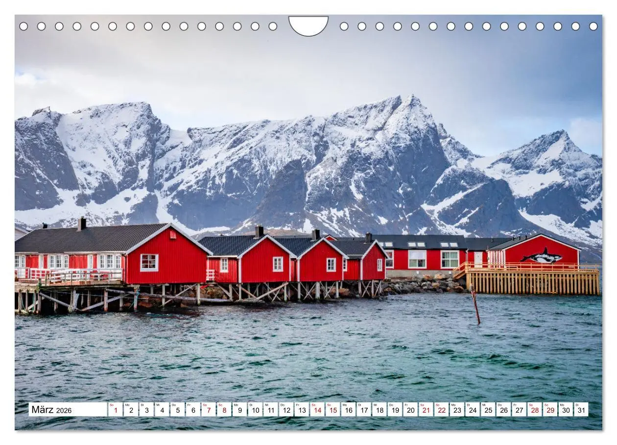 Bild: 9783457581452 | Lofoten - Eine Reise durch Nordnorwegen (Wandkalender 2026 DIN A4...