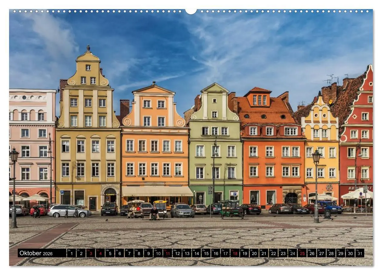 Bild: 9783457961452 | Ein Wochenende in Breslau (Wandkalender 2026 DIN A2 quer), CALVENDO...