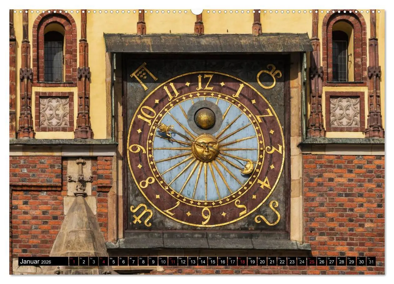 Bild: 9783457961452 | Ein Wochenende in Breslau (Wandkalender 2026 DIN A2 quer), CALVENDO...