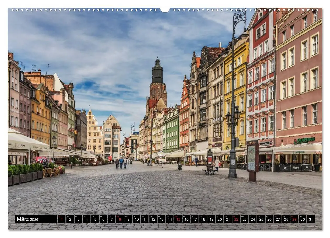 Bild: 9783457961452 | Ein Wochenende in Breslau (Wandkalender 2026 DIN A2 quer), CALVENDO...