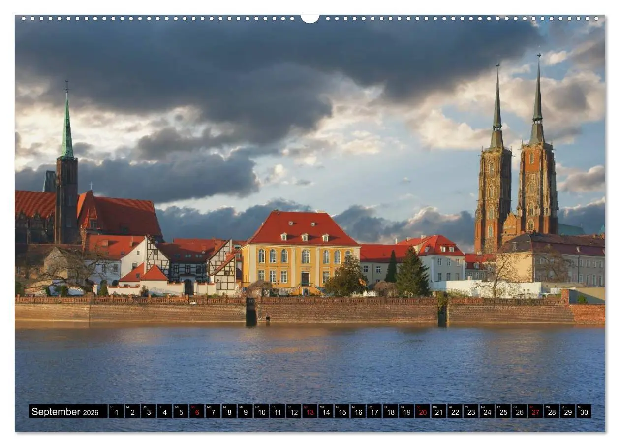 Bild: 9783457961452 | Ein Wochenende in Breslau (Wandkalender 2026 DIN A2 quer), CALVENDO...