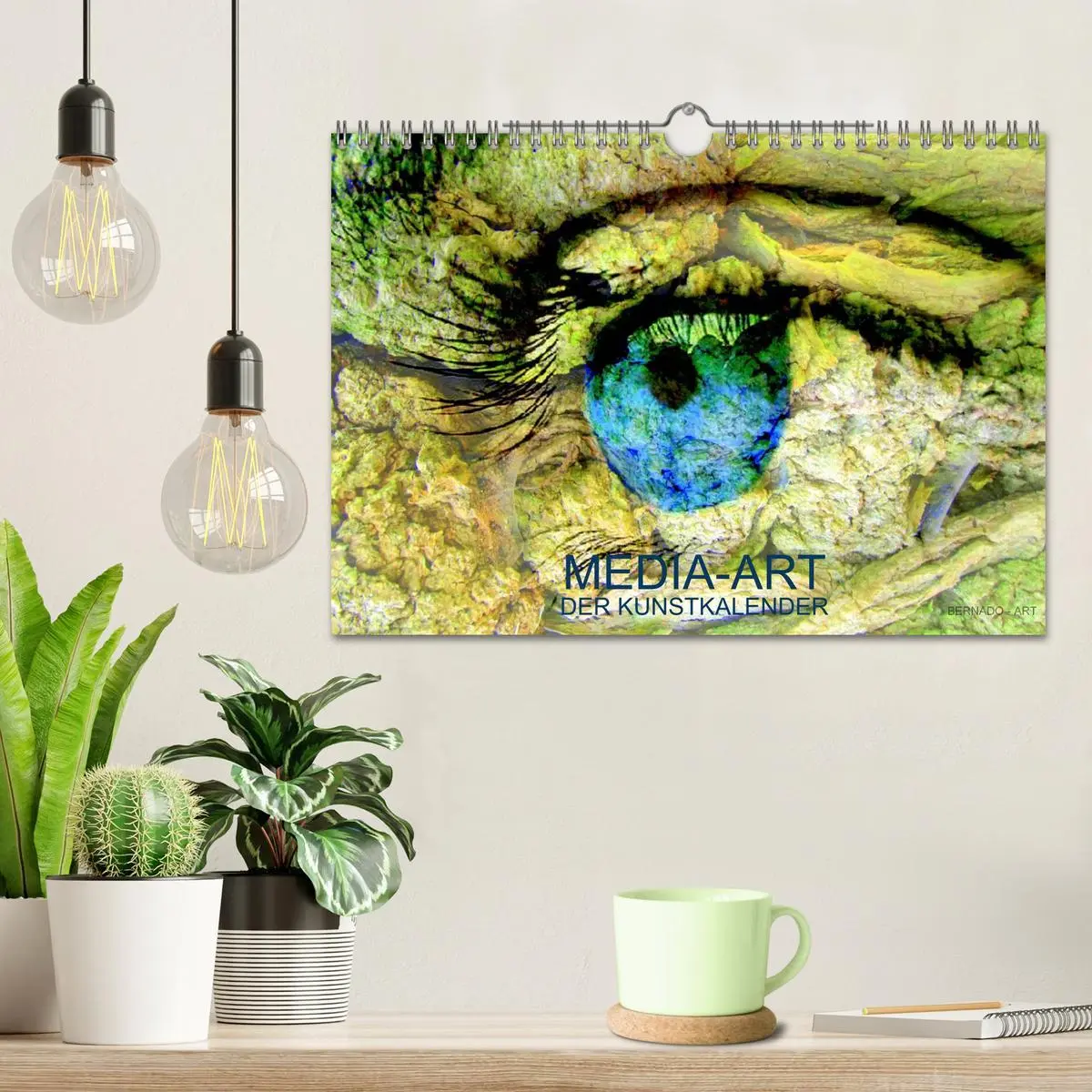Bild: 9783516121452 | MEDIA-ART Der Kunstkalender (Wandkalender 2026 DIN A4 quer),...
