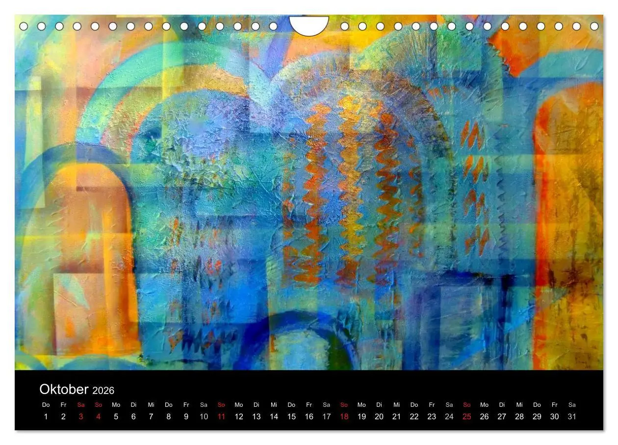 Bild: 9783516121452 | MEDIA-ART Der Kunstkalender (Wandkalender 2026 DIN A4 quer),...