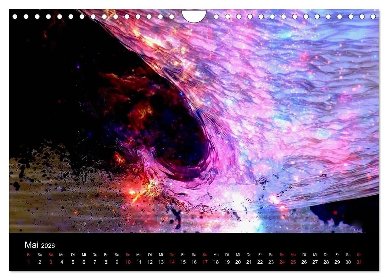 Bild: 9783516121452 | MEDIA-ART Der Kunstkalender (Wandkalender 2026 DIN A4 quer),...