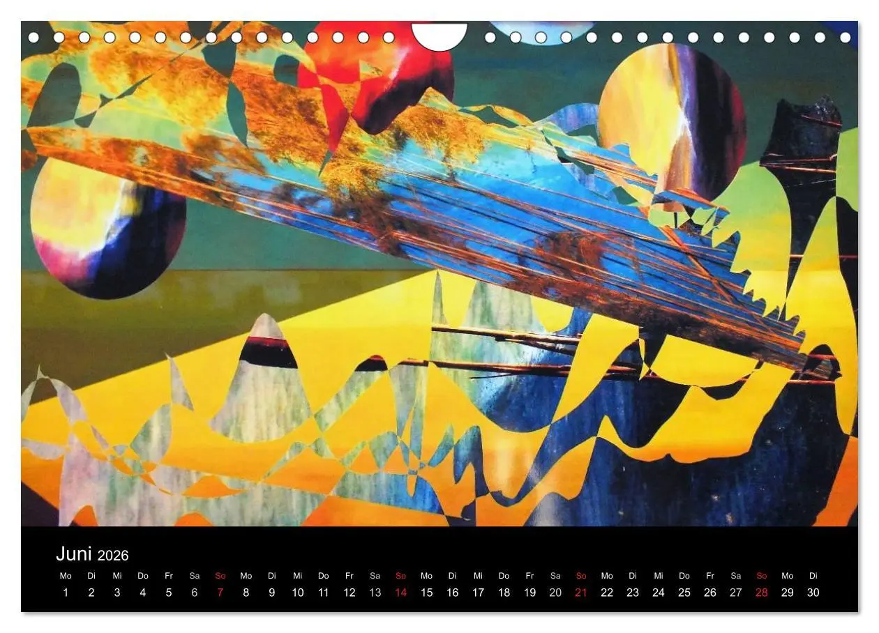 Bild: 9783516121452 | MEDIA-ART Der Kunstkalender (Wandkalender 2026 DIN A4 quer),...