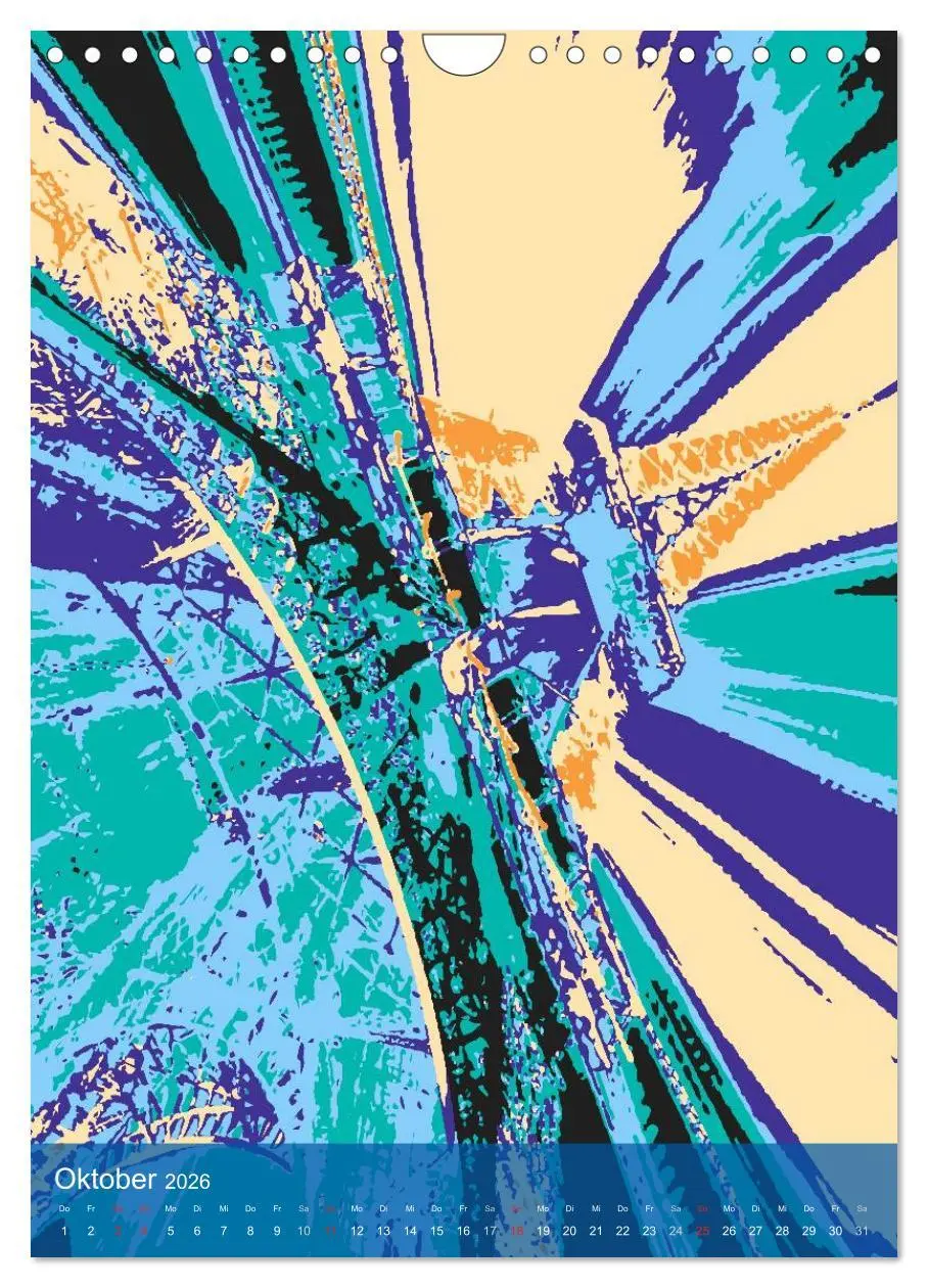 Bild: 9783516431452 | Paris pop-art (Wandkalender 2026 DIN A4 hoch), CALVENDO Monatskalender