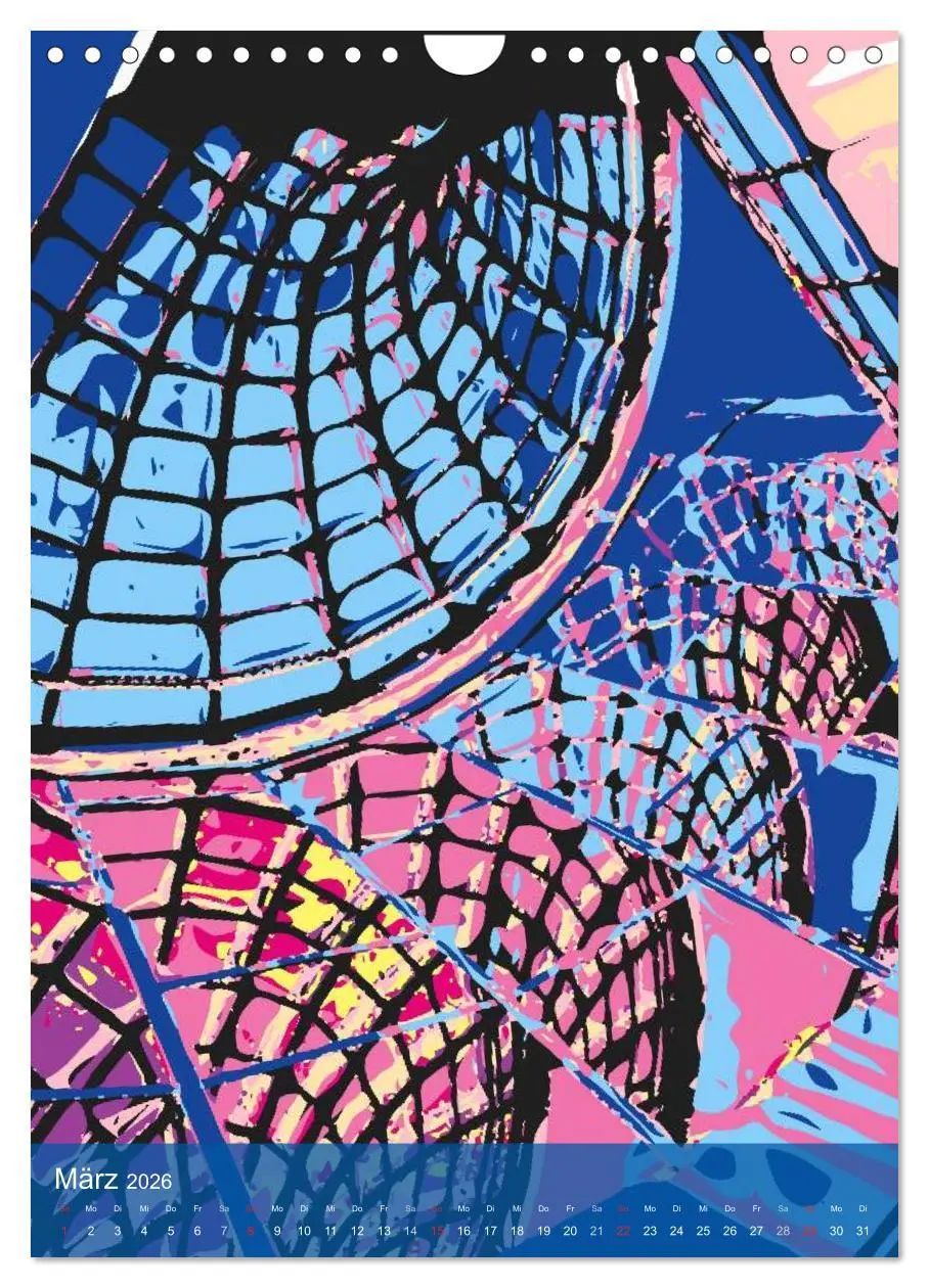 Bild: 9783516431452 | Paris pop-art (Wandkalender 2026 DIN A4 hoch), CALVENDO Monatskalender