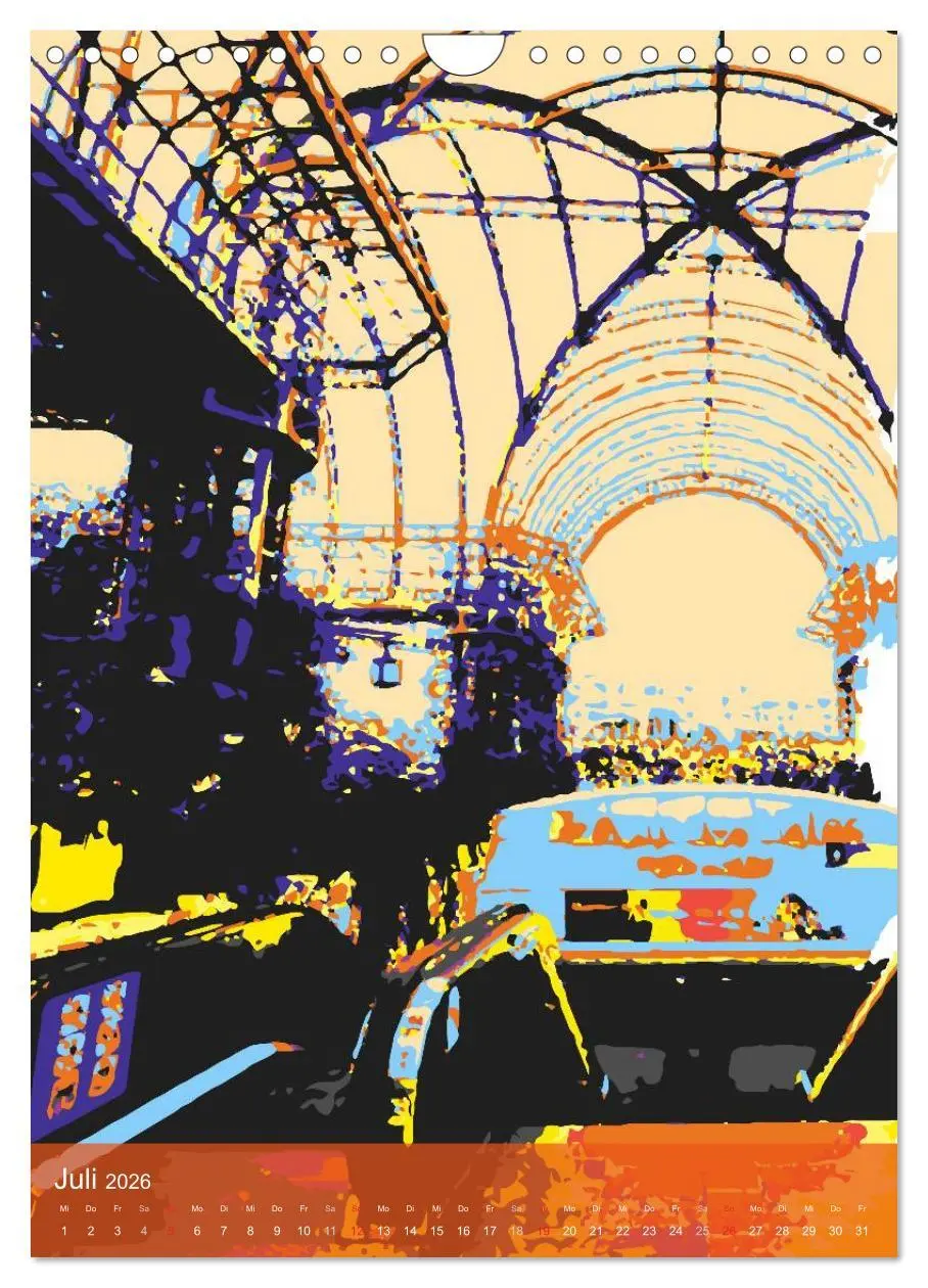 Bild: 9783516431452 | Paris pop-art (Wandkalender 2026 DIN A4 hoch), CALVENDO Monatskalender