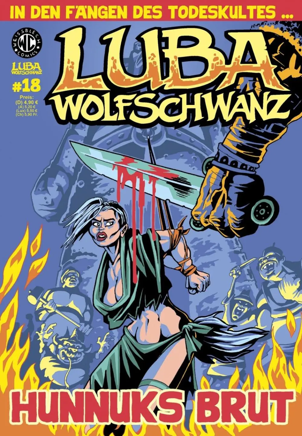 Cover: 9783869591452 | Luba Wolfschwanz 18 | Hunnuks Brut | Eckart Breitschuh (u. a.) | 2026