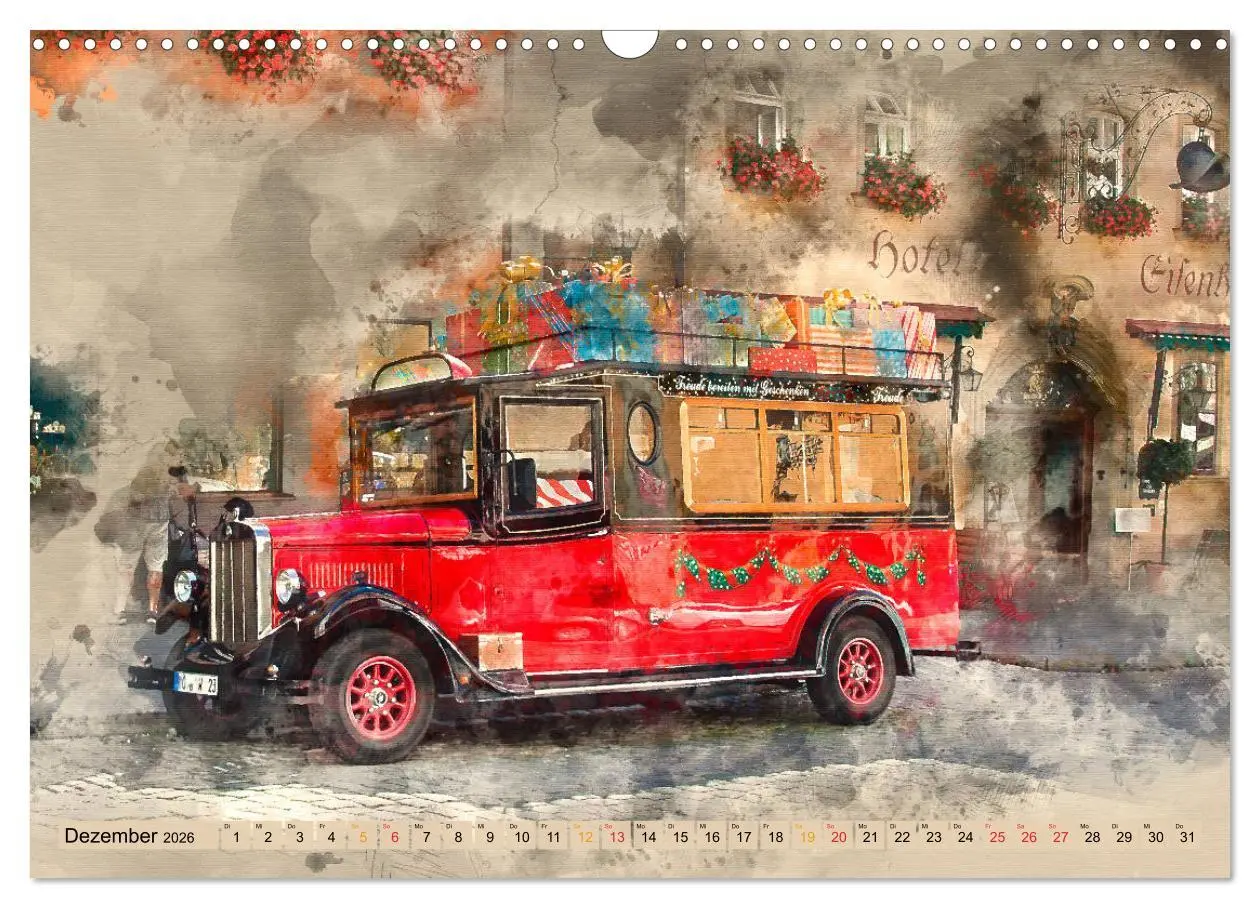 Bild: 9783457881552 | Romantische Städte - Rothenburg ob der Tauber (Wandkalender 2026...