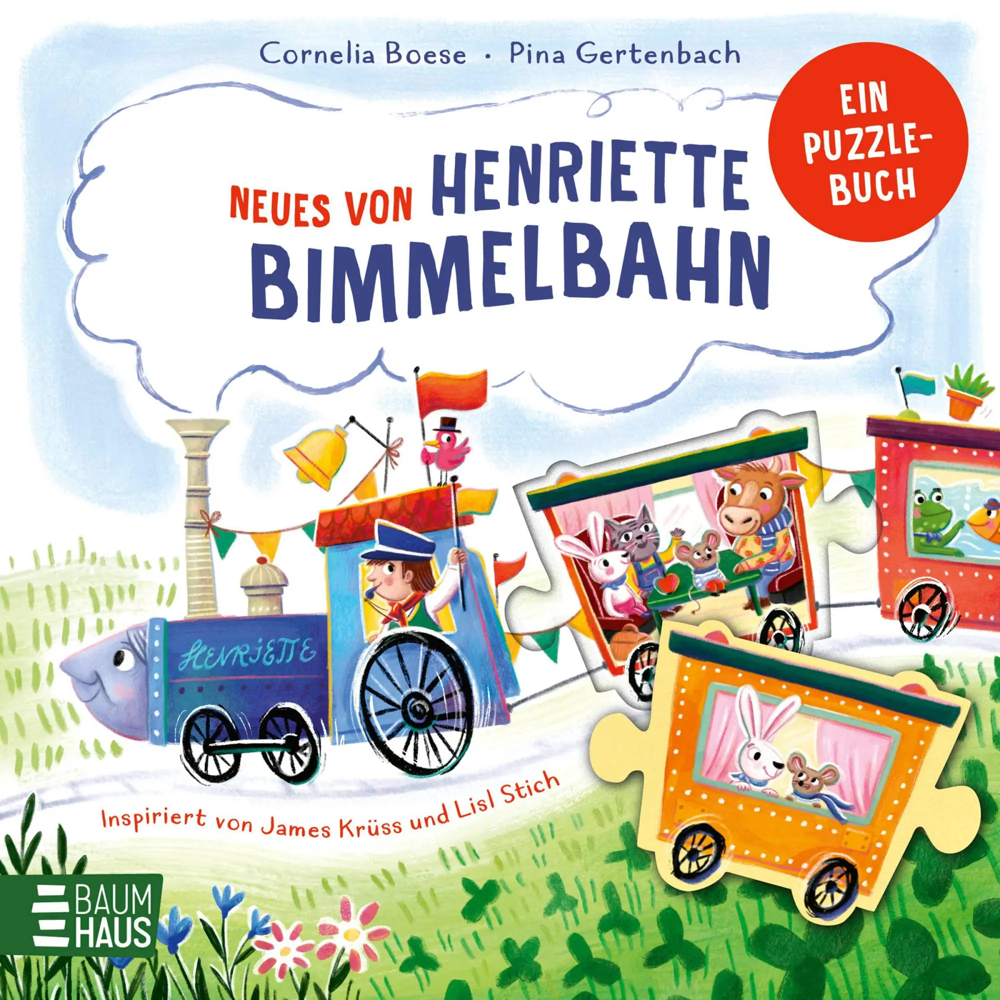 Cover: 9783833911552 | Neues von Henriette Bimmelbahn - ein Puzzlebuch | Cornelia Boese