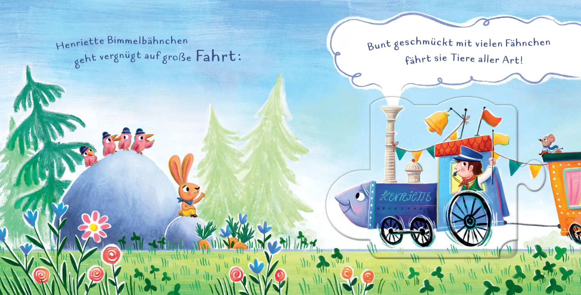 Bild: 9783833911552 | Neues von Henriette Bimmelbahn - ein Puzzlebuch | Cornelia Boese