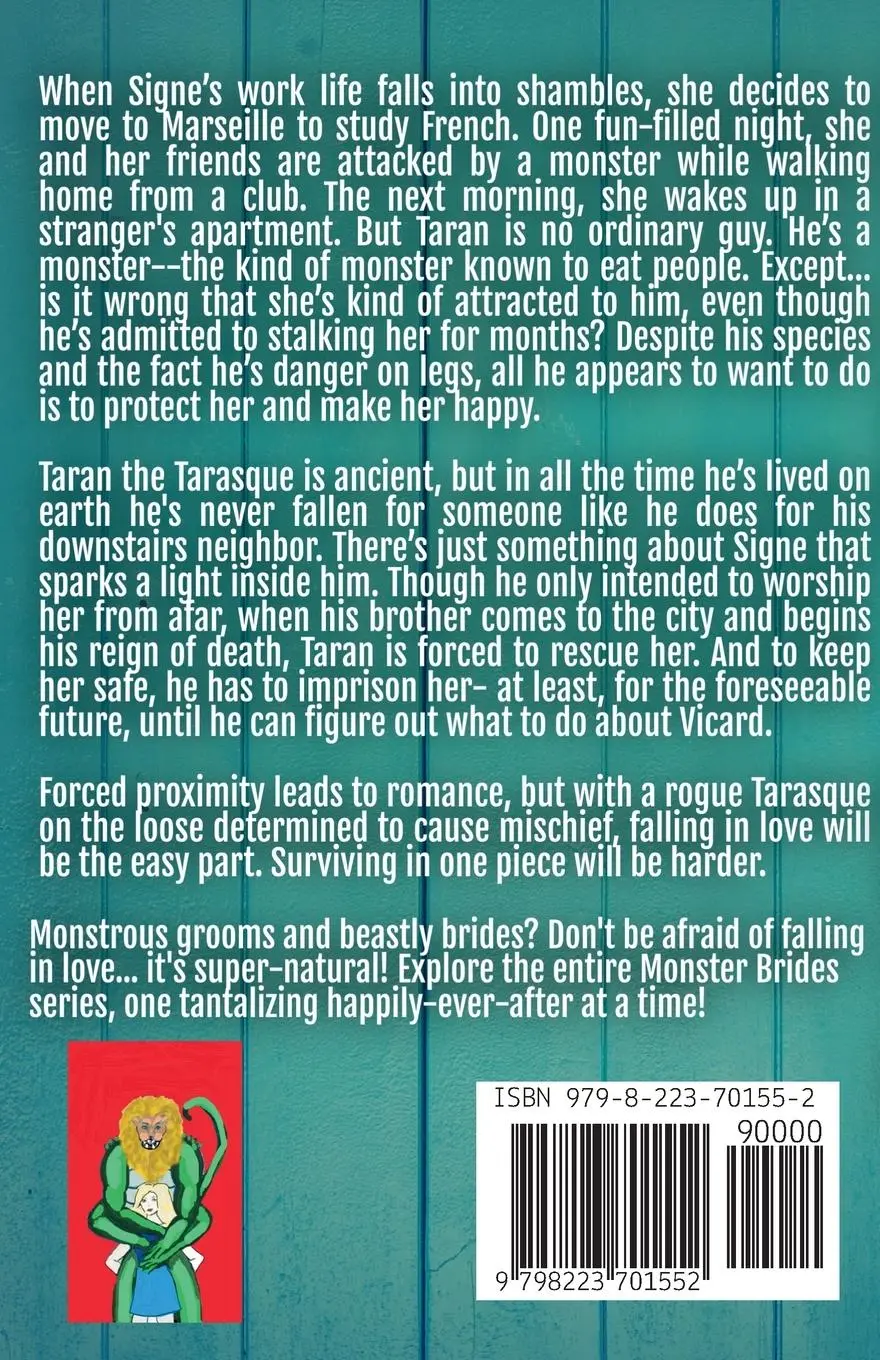 Rückseite: 9798223701552 | Fated to the Tarasque | Roslyn St. Clair | Taschenbuch | Englisch