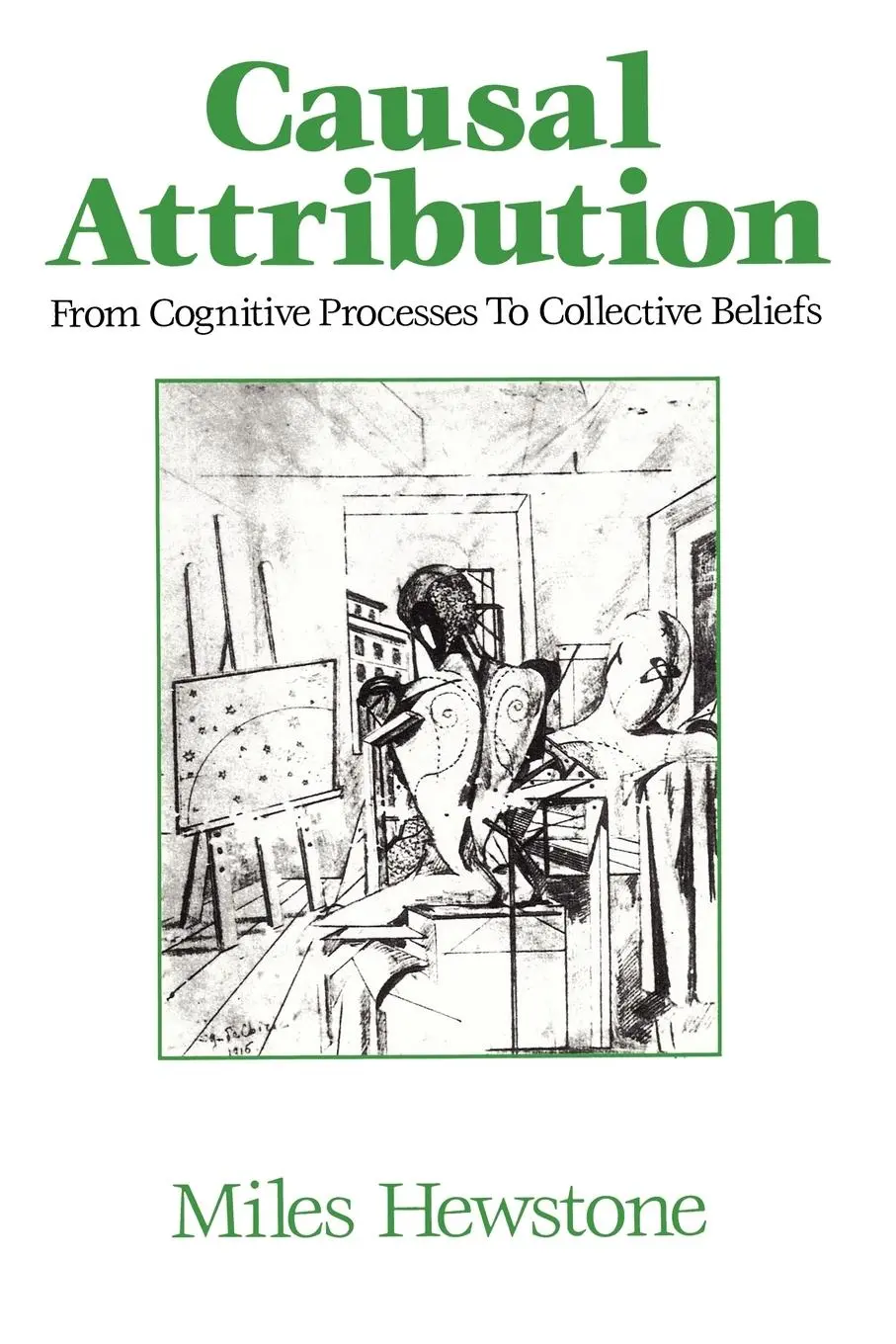 Cover: 9780631171652 | Causal Attribution | Miles Hewstone | Taschenbuch | Englisch | 1990