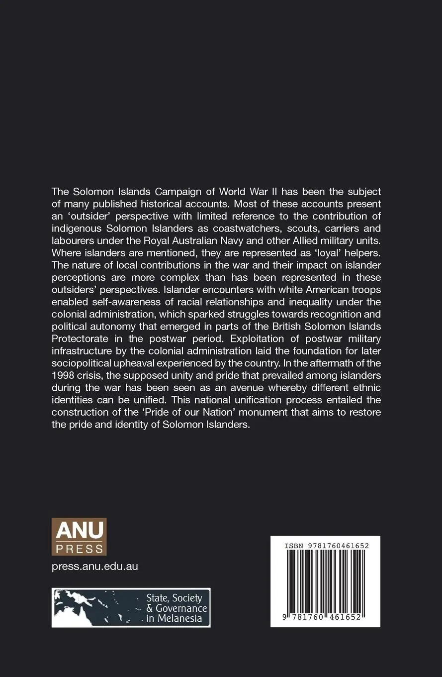 Rückseite: 9781760461652 | Solomon Islanders in World War II | An Indigenous Perspective | Kwai