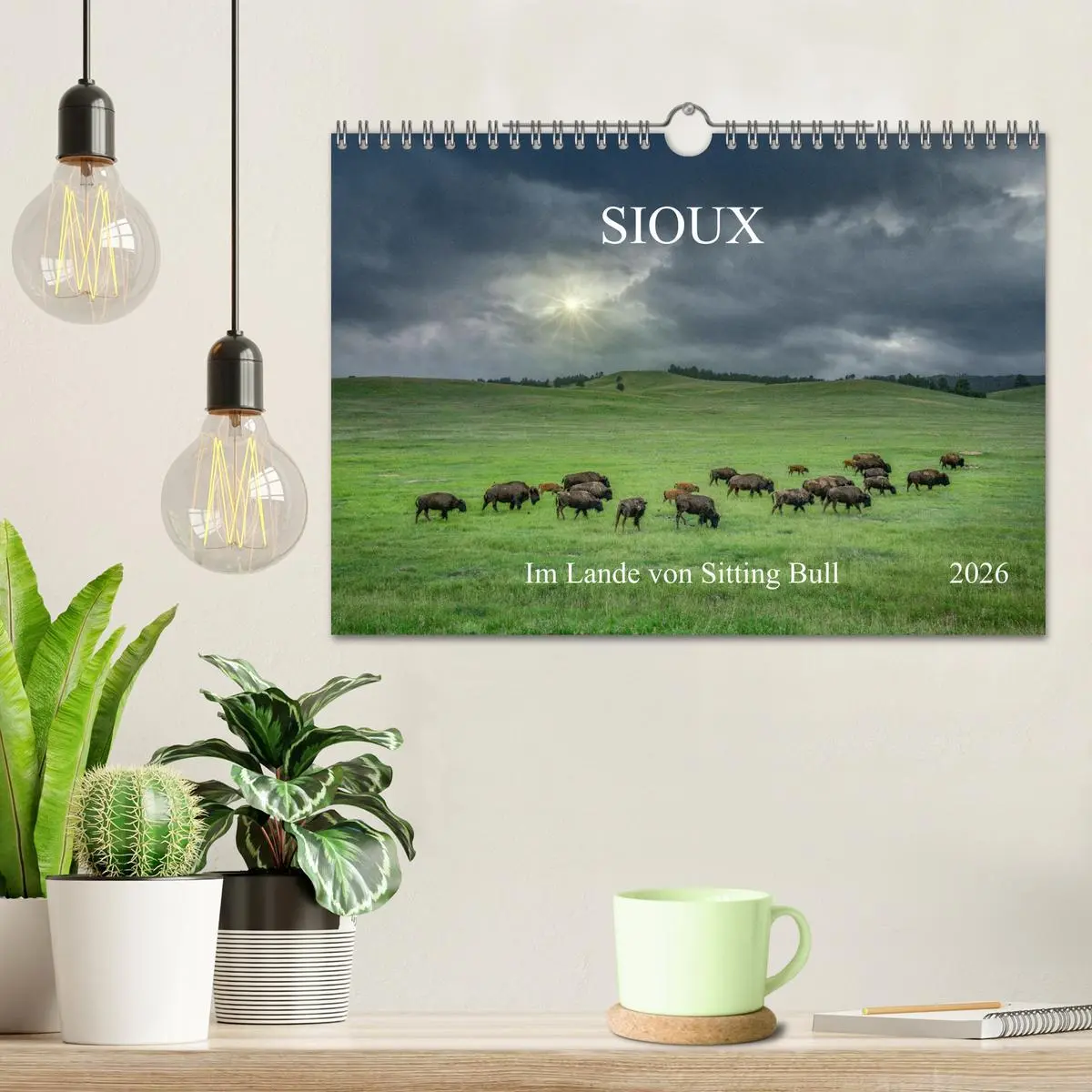 Bild: 9783457321652 | Sioux Im Lande von Sitting Bull (Wandkalender 2026 DIN A4 quer),...