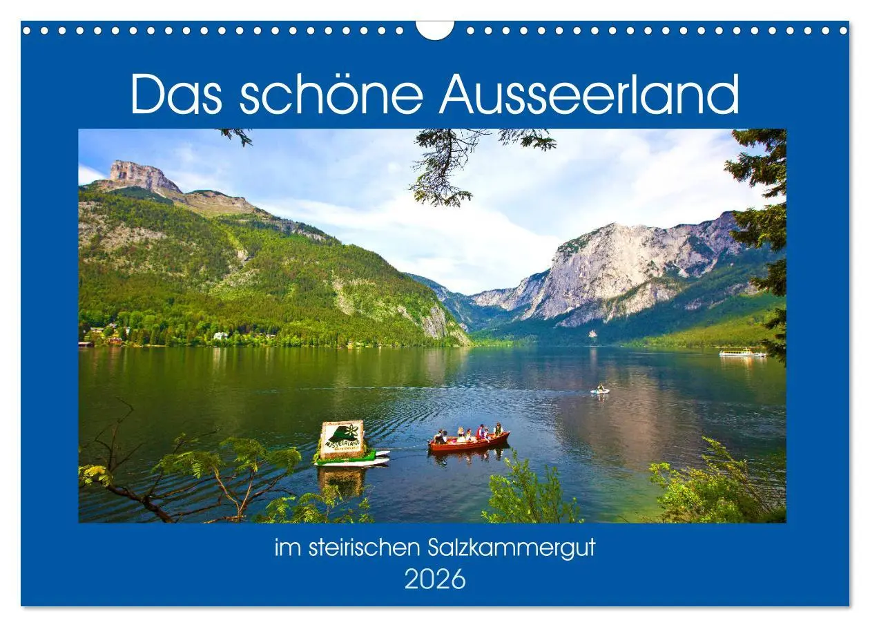 Cover: 9783457871652 | Das schöne Ausseerland (Wandkalender 2026 DIN A3 quer), CALVENDO...
