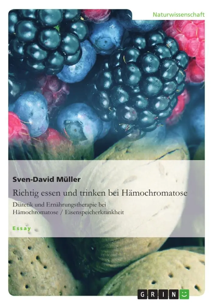 Cover: 9783640851652 | Richtig essen und trinken bei Hämochromatose | Sven-David Müller
